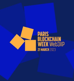 Logo for Paris Blockchain Week